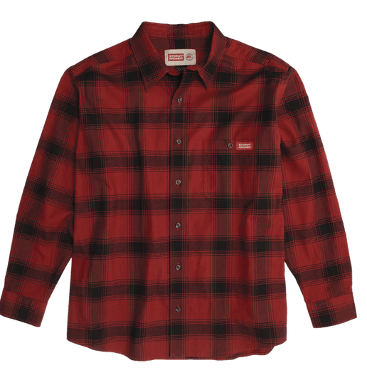 STORMY KROMER THE FLANNEL SHIRT w/ST CROIX EMBROIDERED LOGO