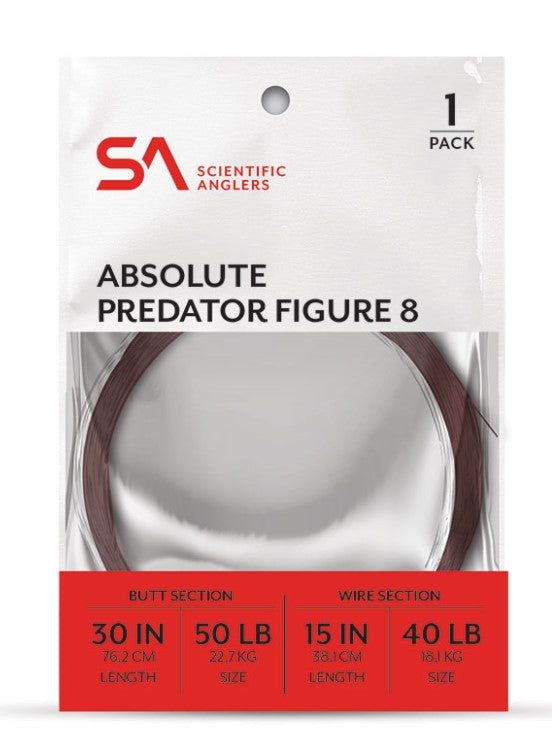ABSOLUTE PREDATOR FIGURE 8 WIRE LEADER