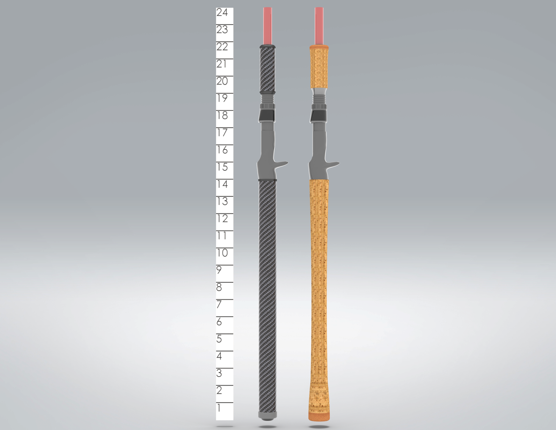 ONCHOR CORK CASTING RODS