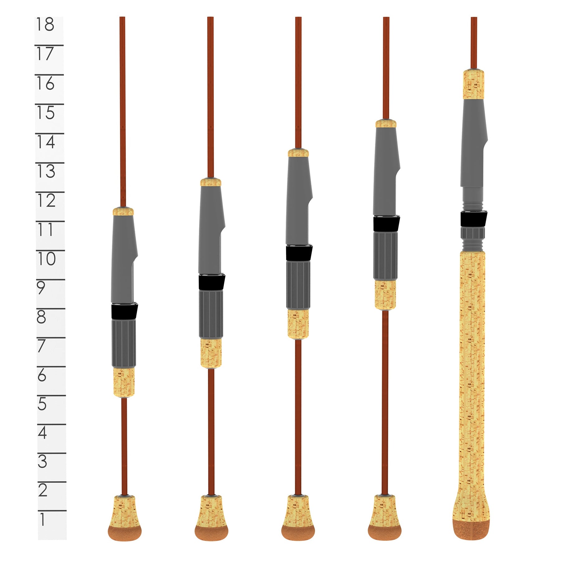 St. Croix Panfish Rod Handle Chart