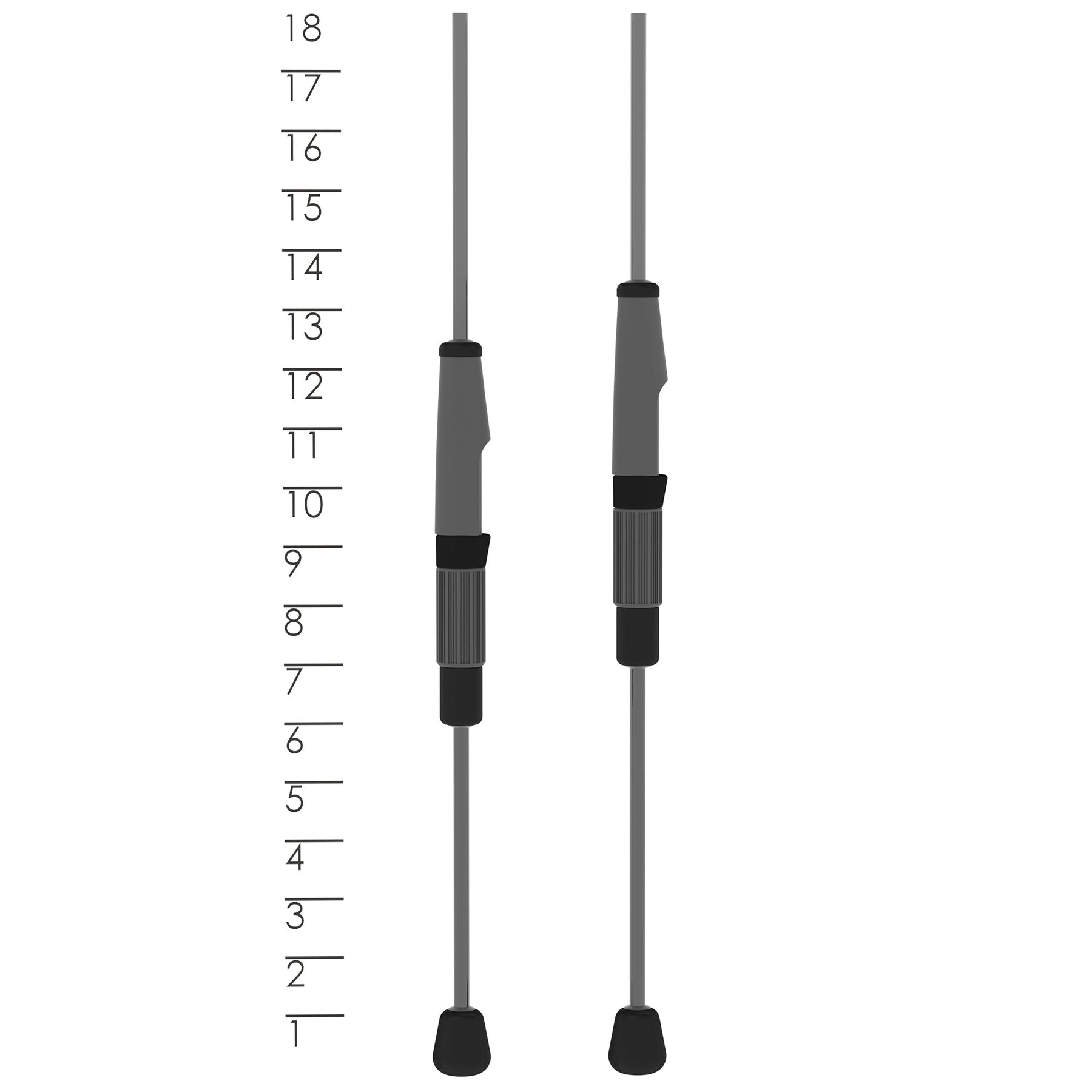 St. Croix Handle Chart Trout Pack Series