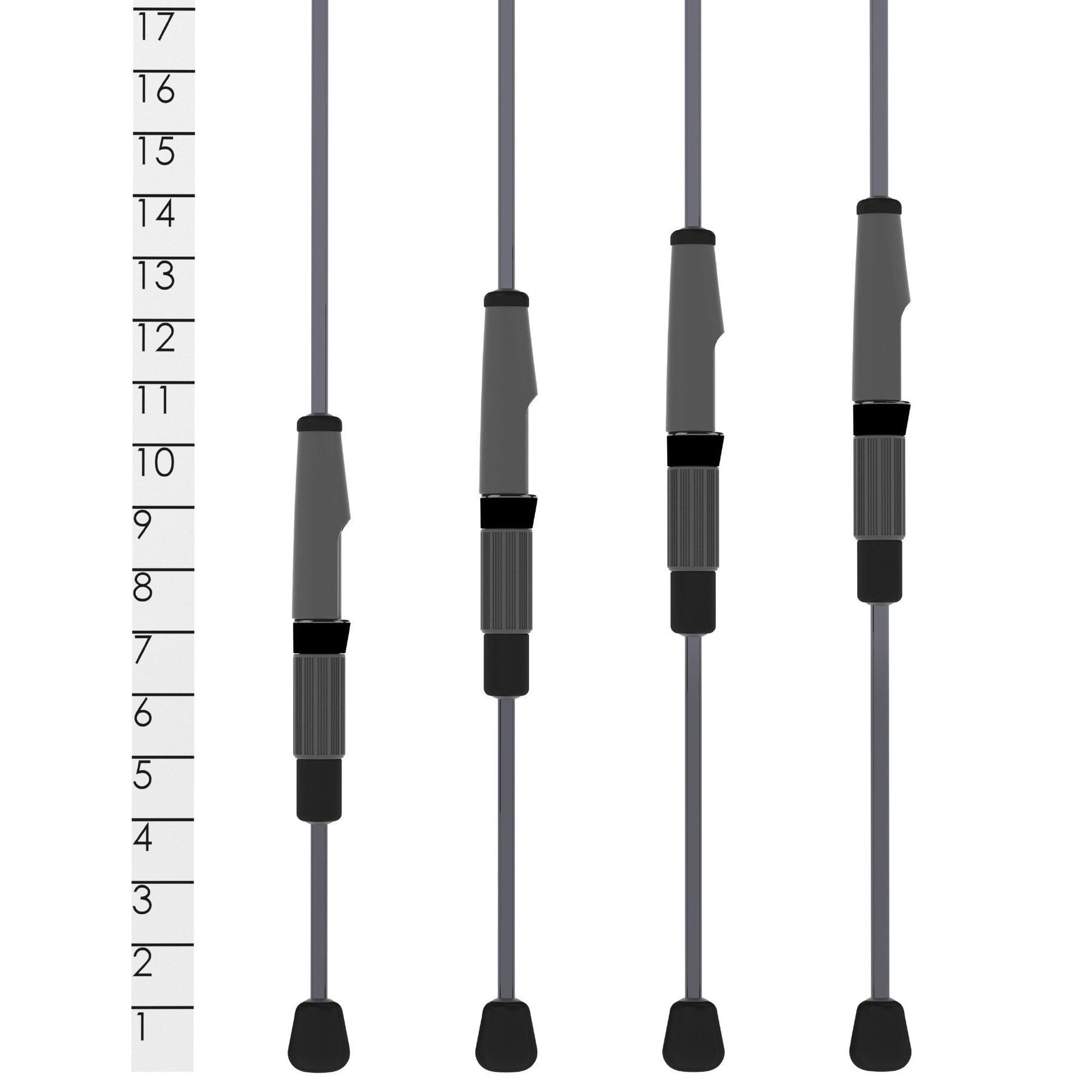 St. Croix Rods Trout Series Handle Chart