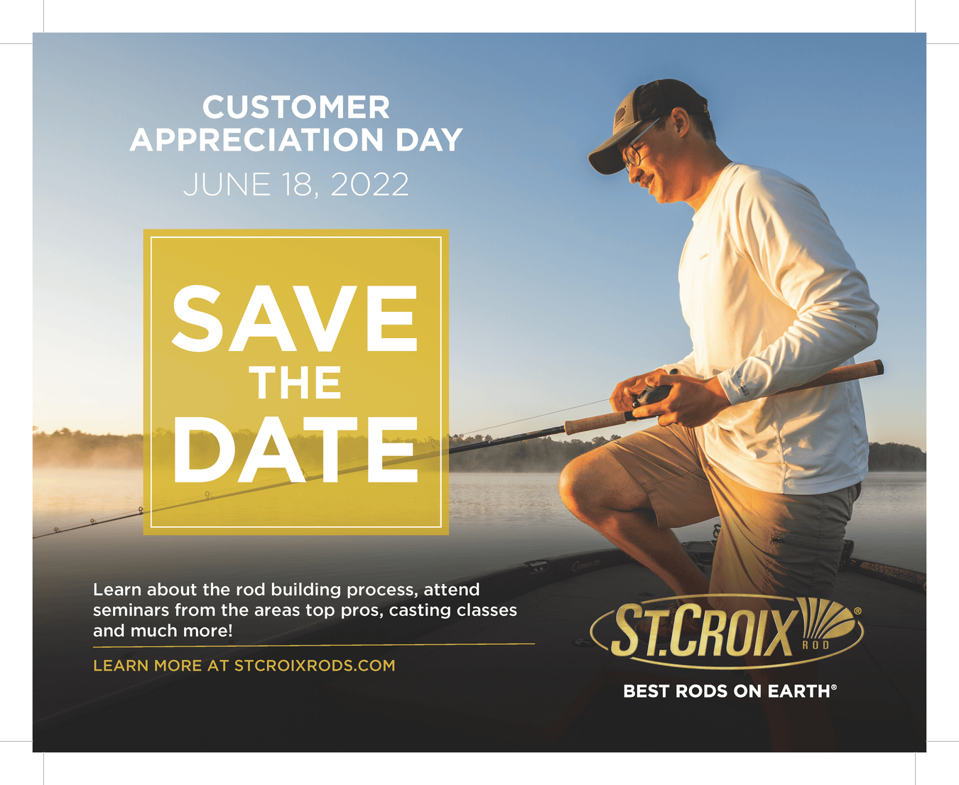 Customer Appreciation Day - St. Croix Rods - Factory Store