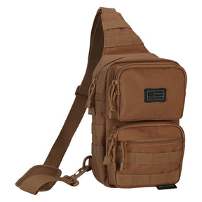 TACTICAL SHOULDER SLING PACK - CYOTE