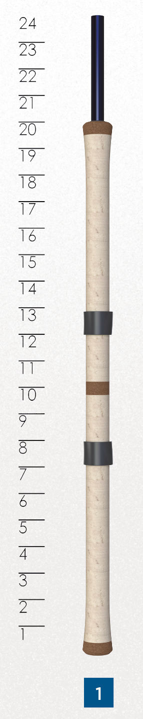 TRIUMPH SALMON/STEELHEAD CENTERPIN ROD