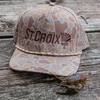 St. Croix 1010 Wild Desert 5 Panel Rope Snapback