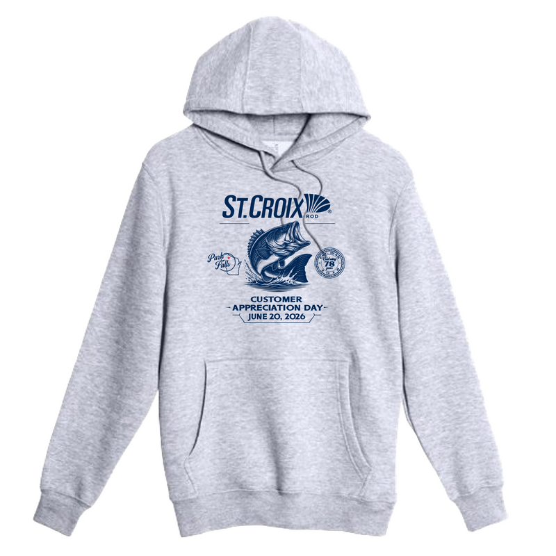 CAD HEATHER GREY BASS HOODIE