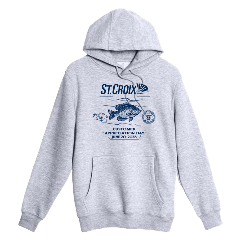 CAD HEATHER GREY PANFISH HOODIE