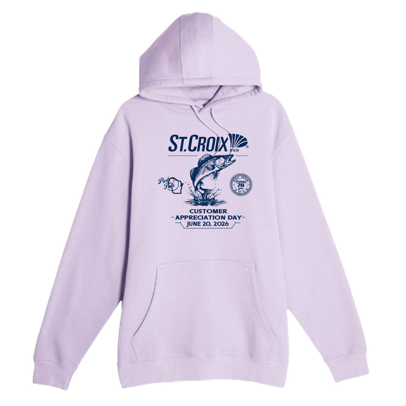CAD LILAC WALLEYE HOODIE