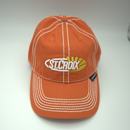 St Croix Orange Twill Hat-CSTCO