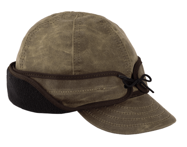 STORMY KROMER WAXED RANCHER CAP w/EMBROIDERED ST CROIX LOGO