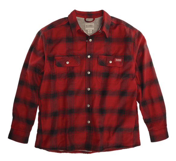 STORMY KROMER CAMP SHIRT JACK INSULATED w/ ST. CROIX EMBROIDERED LOGO