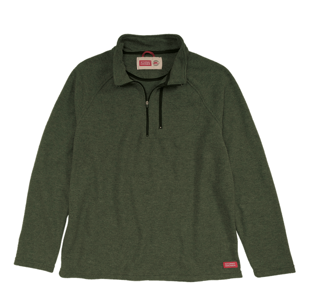 STORMY KROMER FORGE QUARTER ZIP w/EMBROIDERED ST CROIX LOGO
