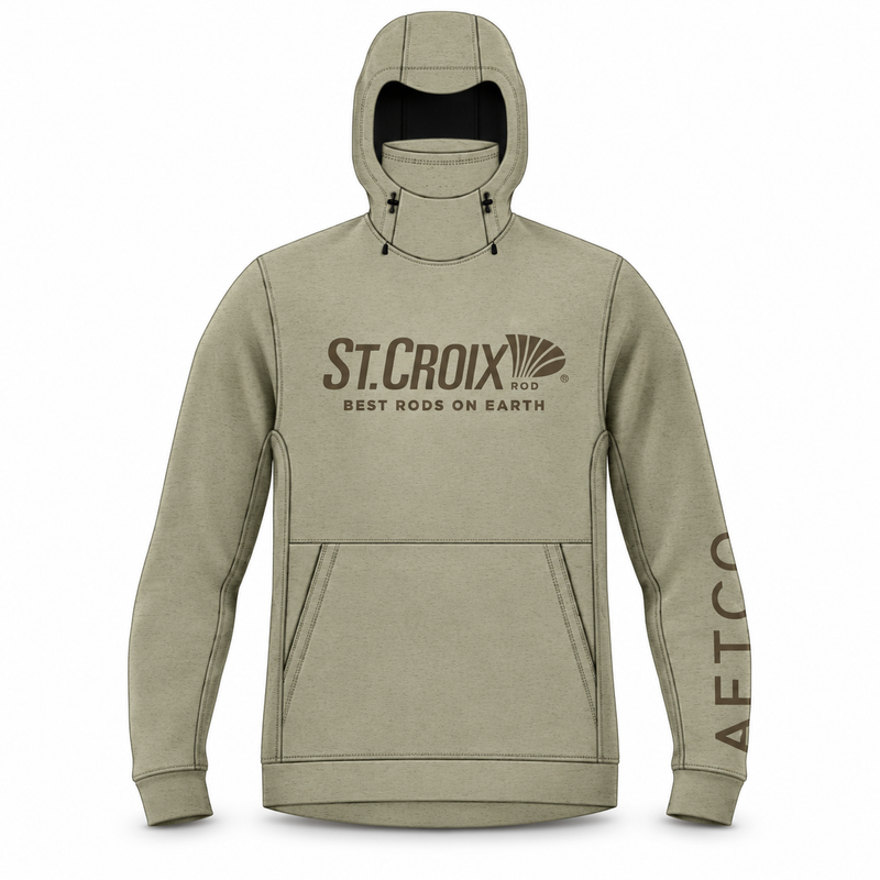 REAPER FLEECE HOODIE W/ ST. CROIX LOGO