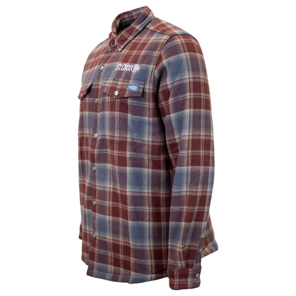 MENS'S STOUT SHACKET W/ ST. CROIX LOGO