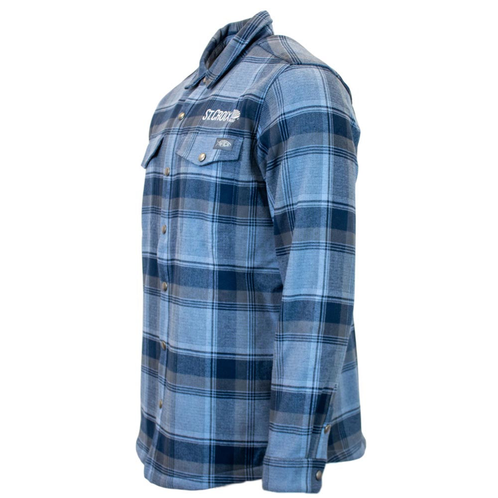 MENS'S STOUT SHACKET W/ ST. CROIX LOGO