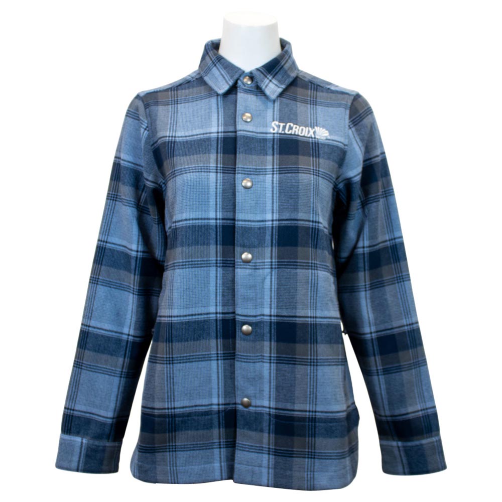 WOMEN'S STOUT SHACKET W/ ST. CROIX LOGO