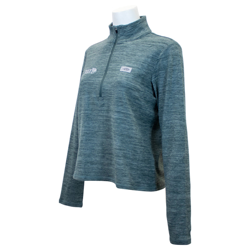 WOMEN'S COASTAL LAYER 1/4 ZIP W/ ST. CROIX LOGO