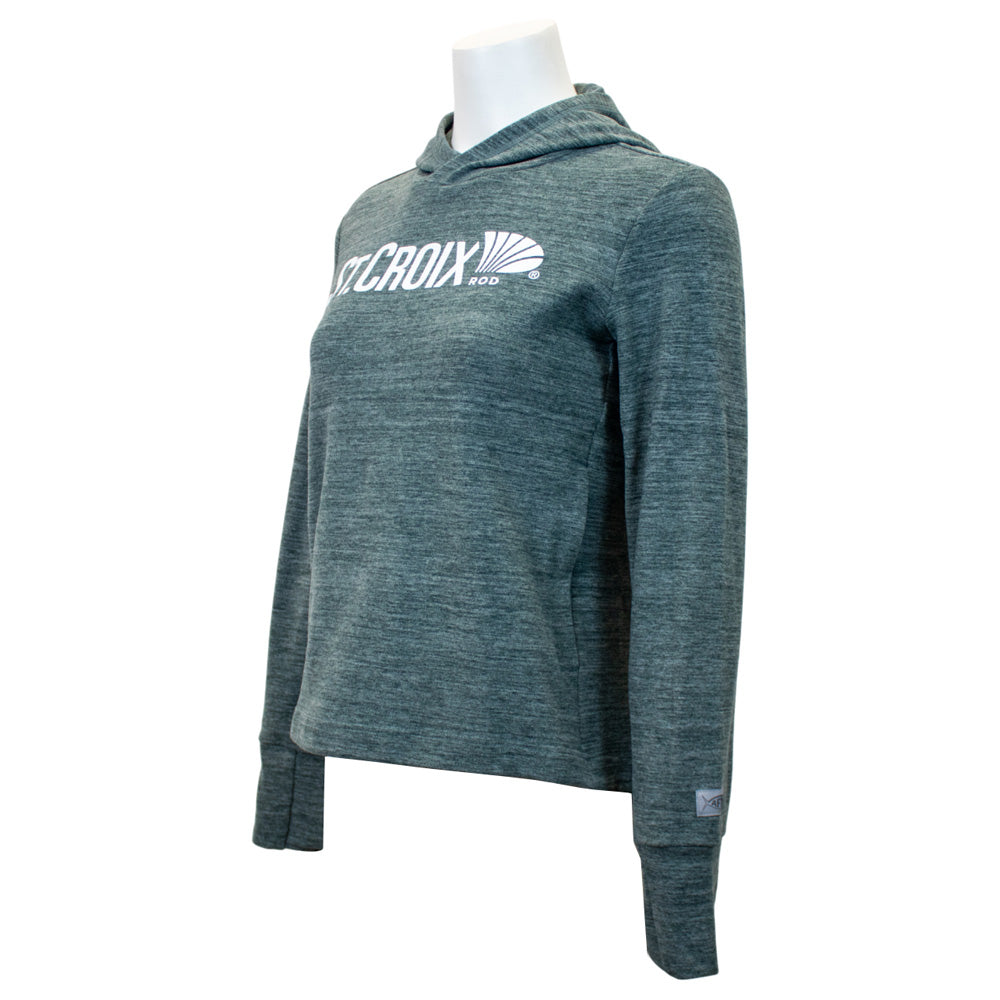 WOMEN'S COASTAL LAYER HOODIE W/ ST. CROIX LOGO
