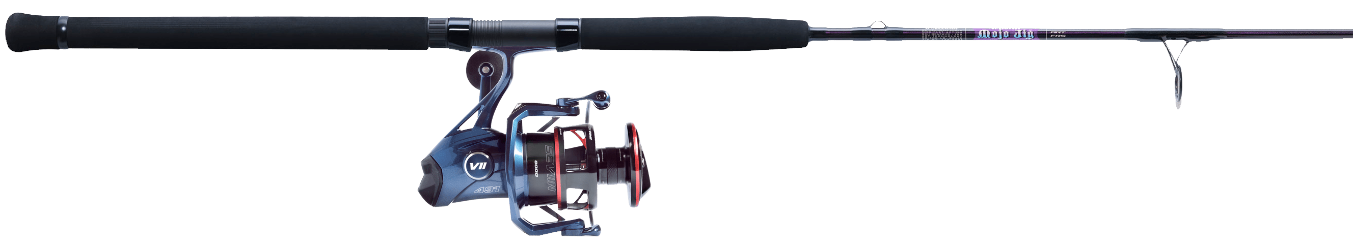 MOJO Saltwater Jig Spinning Combo