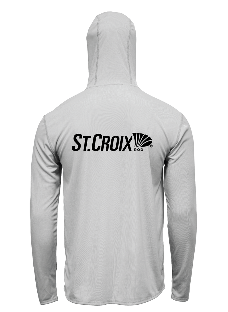 TOUGH SUN HOODIE W/ ST. CROIX LOGO