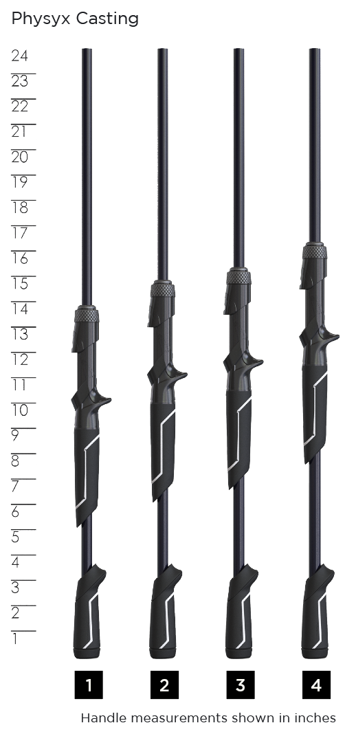PHYSYX CASTING RODS