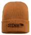 CYOTE BROWN BEANIE W/ ST. CROIX LOGO