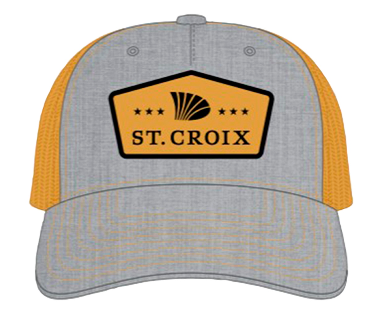 RICHARDSON 112 HAT HEATHER GREY/GOLD