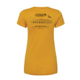 PROUDLY MADE LADIES GOLD TEE
