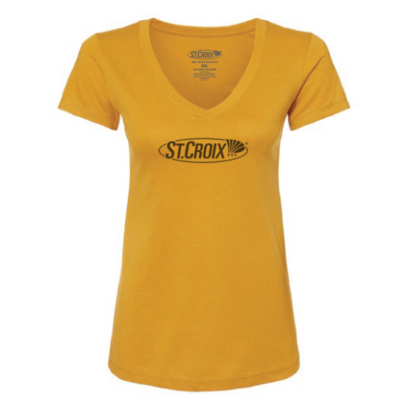 PROUDLY MADE LADIES GOLD TEE