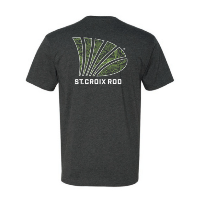 RIM TOPO CHARCOAL TEE