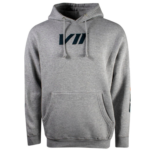 Light gray hoodie with a black 'SEVIIN' logo on the chest.