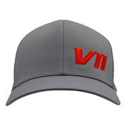 Gray cap with an orange "VII" logo on the front left panel.