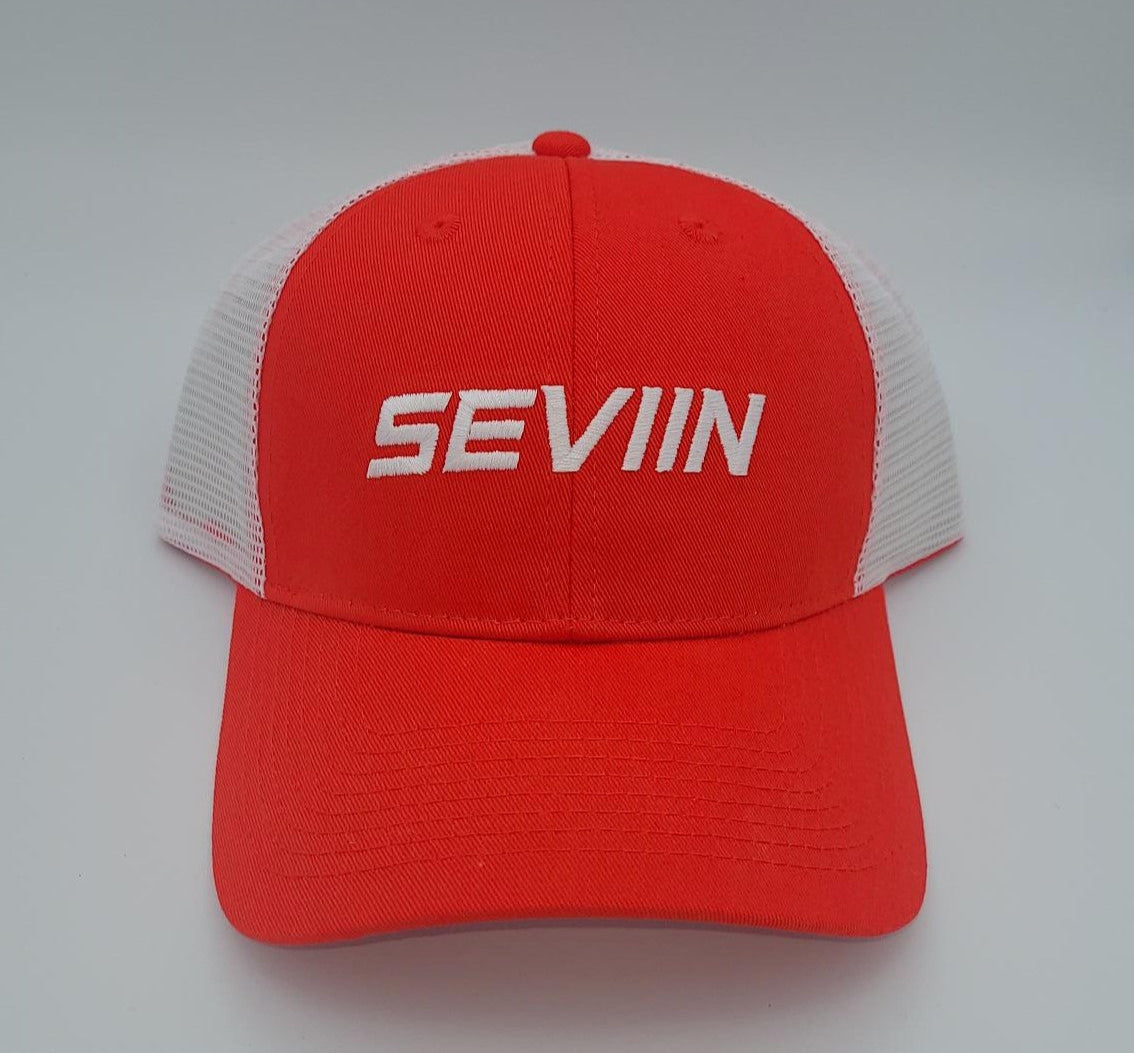 SEVIIN CAP RED & WHITE - CSEVIINR