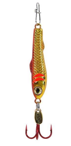 Clam Pinhead Pro 1/16oz / Red/Gold Holo