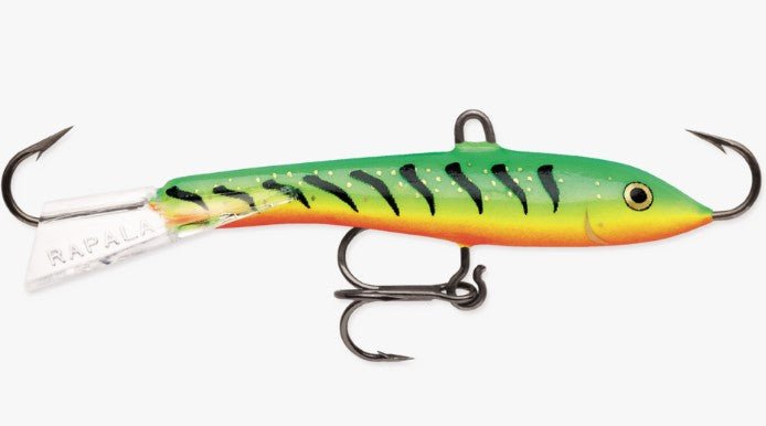 Rapala Jigging Rap - Glow Hot Perch - 3-1/2" - 7/8 Oz. | Bass Pro