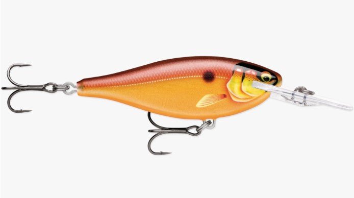 Rapala Jointed Shad Rap 7 Fishing Lure – 2.75-Inch, Suspending, Perch Color, Lightweight Plastic