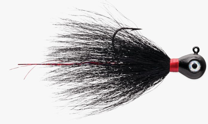 bucktails fishing lures VMC Bucktail Jig 1/16 oz / Black