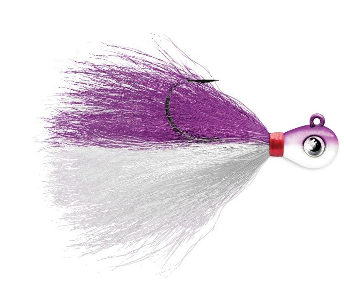 alibaba spool fishing lure hair Kalin's Google Eye Hair Jig, 1/8 Oz, Purple/White