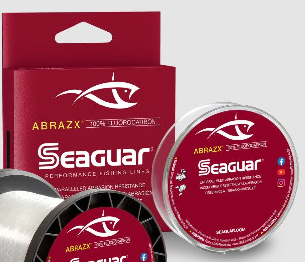 Seaguar Abrazx Fluorocarbon Fishing Line 200 - yd, 4 LB 