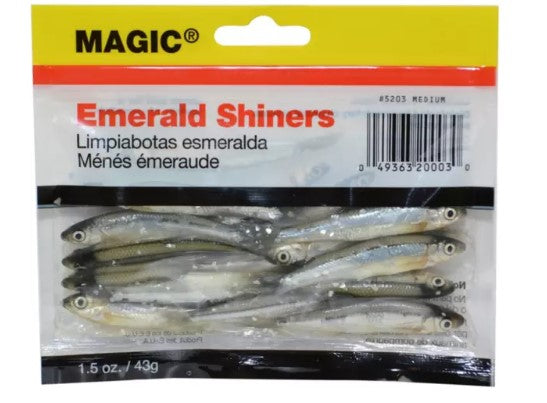 Magic Emerald Shiner Minnows, Size: Large