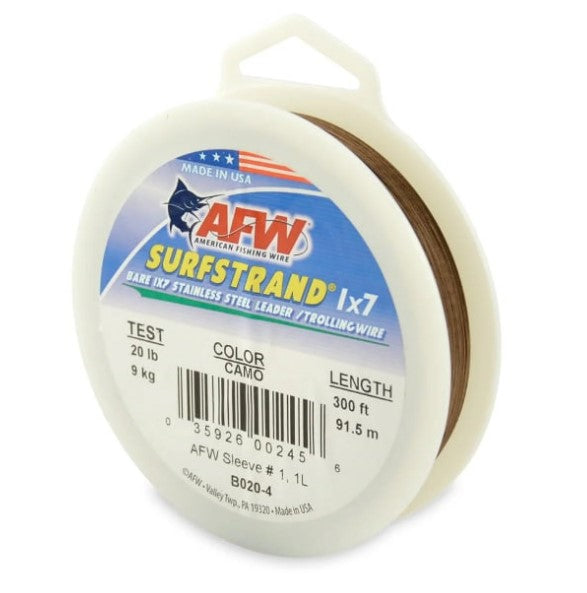 AFW SURFSTRAND BARE 1X7 LEADER WIRE