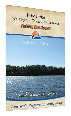 FISHING HOT SPOTS WI MAPS