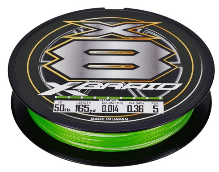 XBRAID X8 - 165YARD SPOOL