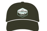 RICHARDSON 112 HAT OLIVE/WHITE HAT