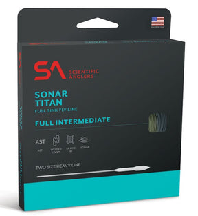 SONAR TITAN FULL INTERMEDIATE FLY LINE