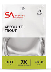 ABSOLUTE TROUT 3-PACK LEADER