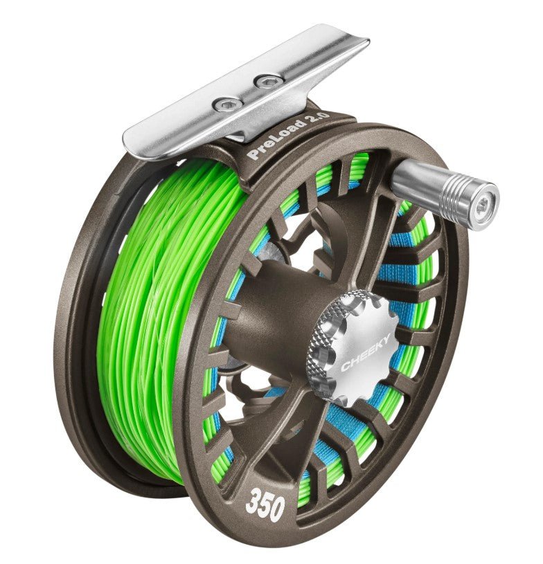 CHEEKY PRELOAD 2.0 350 FLY REEL - Lightweight Precision Reel — St. Croix Rods