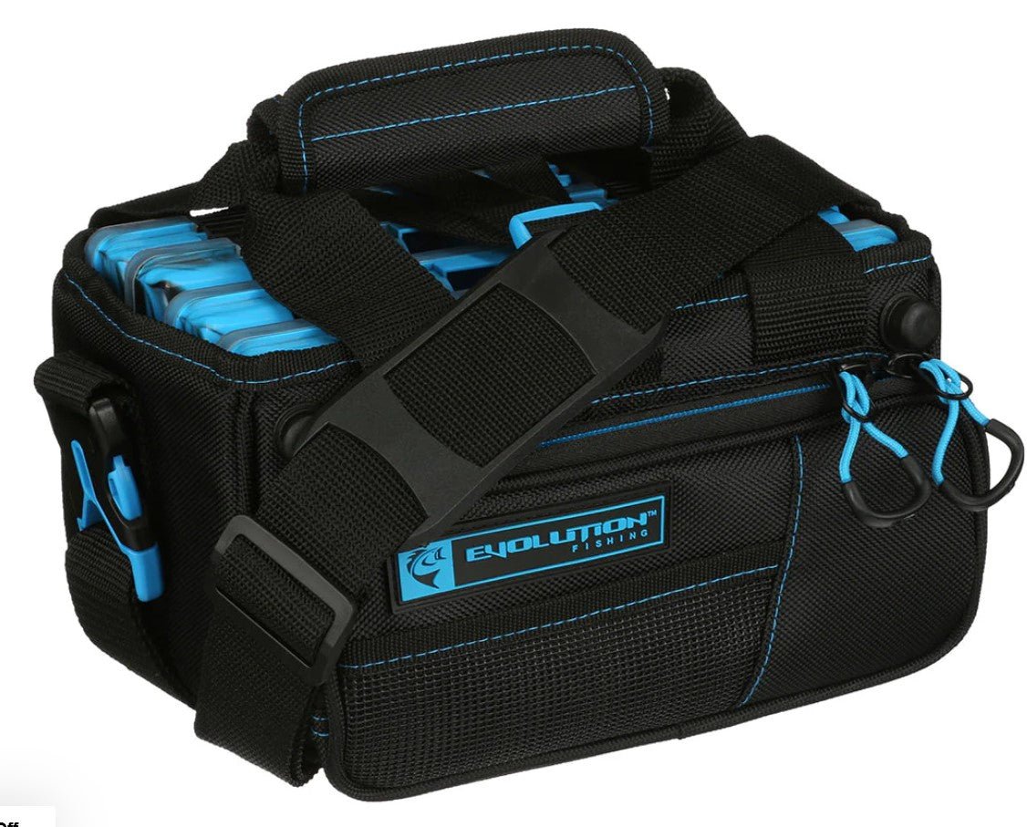 EVOLUTION OUTDOOR - EVOLUTION HORIZONTAL 25OO DRIFT SERIES PANFISH BAG - BLUE - St. Croix Rods - Factory Store