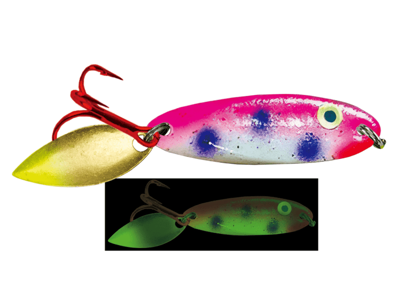 best lures ice fishing cass lake mn Bladed Ice Kastmaster Lures - Moonshine Glow for Fishing — St. Croix Rods